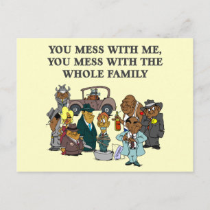 The Whole Family Postcard