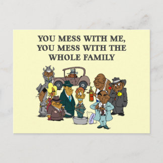 The Whole Family Postcard