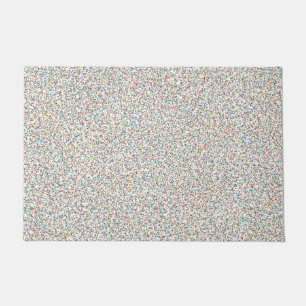 The Whole Rainbow Colourful Speckled Dots Doormat