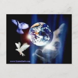 The Whole World In His Hands Post Card