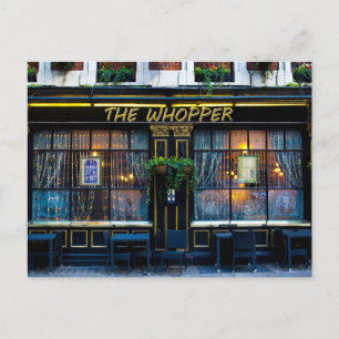 The Whopper Pub Holiday Postcard
