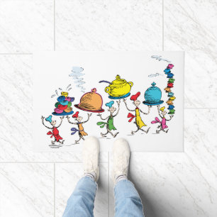 The Whos Carrying the Christmas Feast Doormat