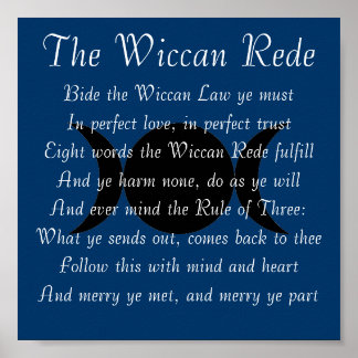 Wiccan Posters, Wiccan Prints - Zazzle UK