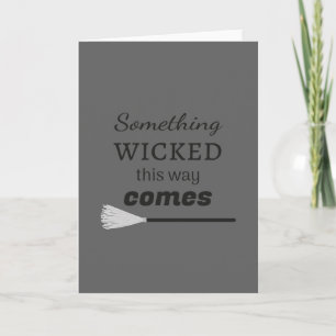 The Wicked Card
