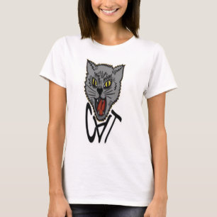 The wicked  cat  t  shirt