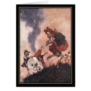 The Wicked Hobgoblin by Edmund Dulac