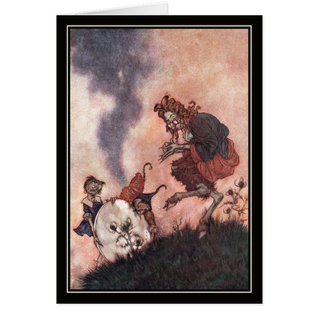 The Wicked Hobgoblin by Edmund Dulac (Front)