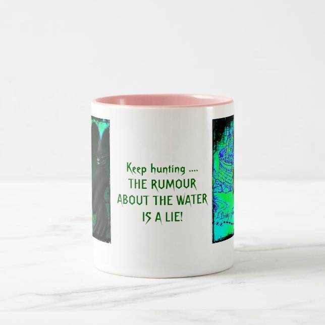 The wicked rumour Two-Tone coffee mug (Center)