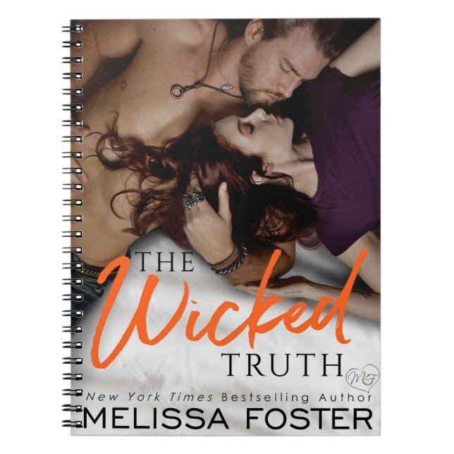 The Wicked Truth 6.5" x 8.75" spiral notebook (Front)