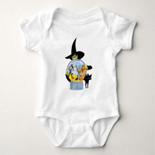 The Wicked Witch Crystal Ball Halloween Baby Bodysuit