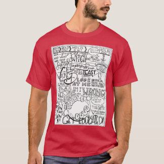 The Wicked Witch of the East Bro Hand Lettered T-Shirt