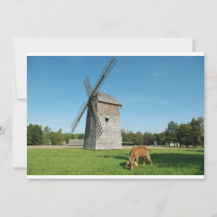 The widmill and a goat - invitation