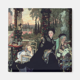 The Widow, 1868 Magnet