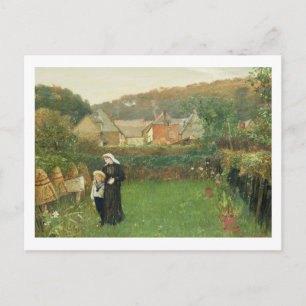 The Widow, 1895 (oil on canvas) Postcard