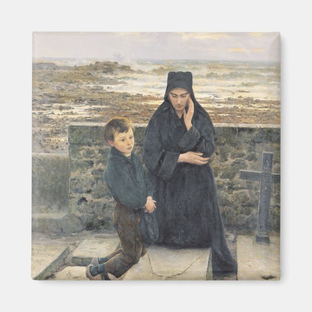 The Widow of the Ile de Sein, 1880 Magnet (Front)