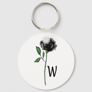 The Widowed Rose Key Ring