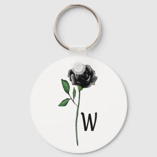 The Widowed Rose Key Ring