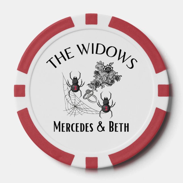 The Widows Poker Chips (Front)