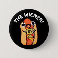 The Wiener Funny Winner Hot Dog Pun Dark BG