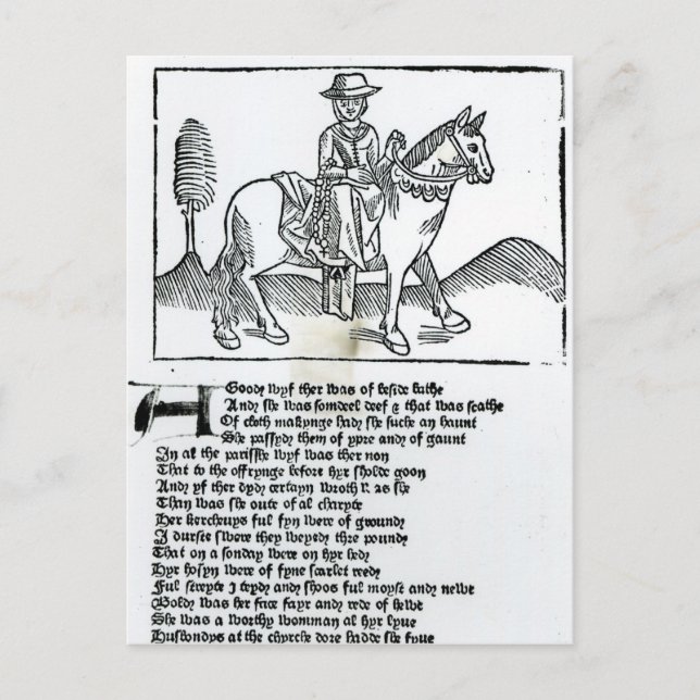 The Wife of Bath Postcard (Front)