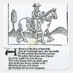 The Wife of Bath Square Sticker