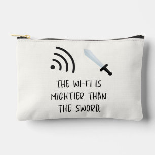 The WiFi is mightier than the Sword Accessory Pouch