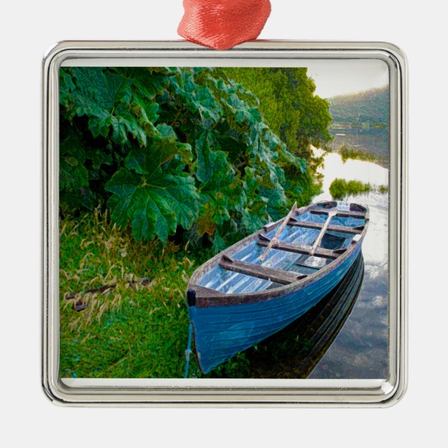 The Wild Atlantic Way-Ireland Metal Tree Decoration (Front)