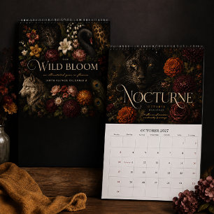 The Wild Bloom Birth Flower Art Calendar