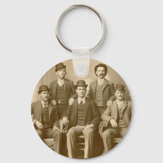 The Wild Bunch - Butch Cassidy & Sundance Kid Key Ring (Front)