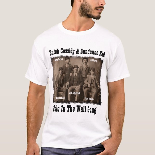 The Wild Bunch - Butch Cassidy & Sundance Kid T-Shirt (Front)