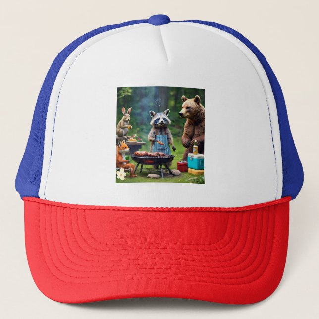 "The Wild Bunch Cooks" Trucker Hat (Front)