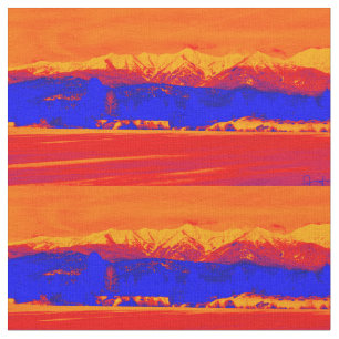 The Wild Elkhorn Mountains Fabric