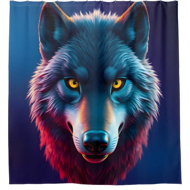 The Wild Gaze -  Shower Curtain (Front)