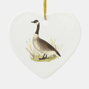 The Wild Goose (Anser canadensis) Ceramic Tree Decoration