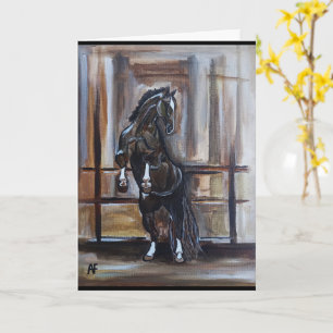 The Wild Horse Painting by Alfred Fox Card