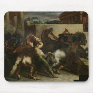 The Wild Horse Race at Rome, c.1817 Mouse Mat