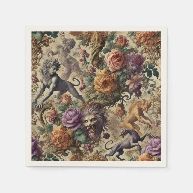 The Wild Lush – Gothic Victorian Napkin (Front)