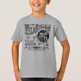 The Wild Riders Youth- Black Design T-Shirt