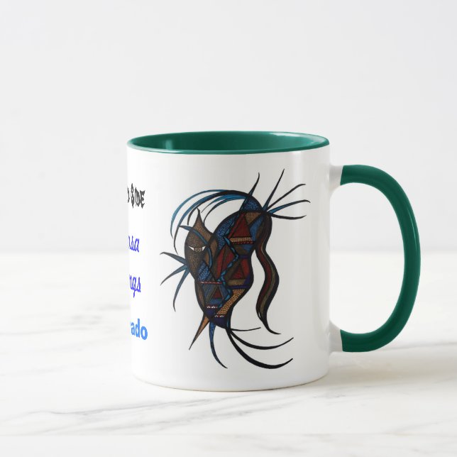 The Wild Side Mask Mug (Right)