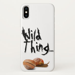 The wild side of a snail... iPhone x case