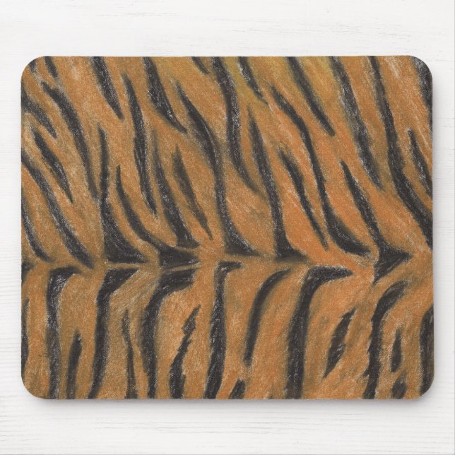 The Wild Tiger Mouse Mat (Front)
