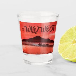 The Wild West Shot Glass