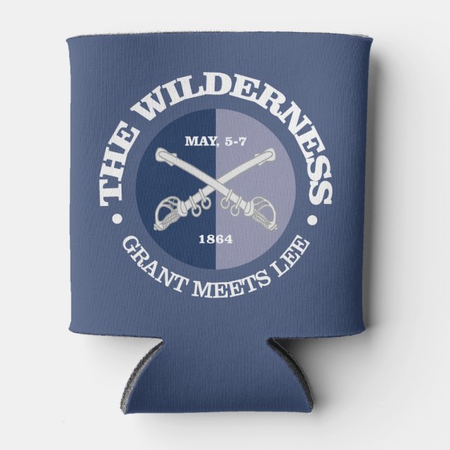 The Wilderness (B&G) Can Cooler (Front)