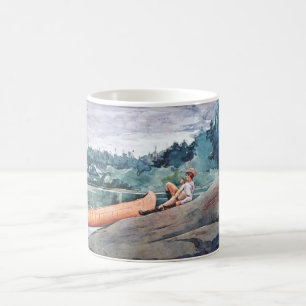 The Wilderness Guide (by Winslow Homer) Coffee Mug