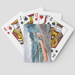 The Wilderness Guide (by Winslow Homer) Playing Cards
