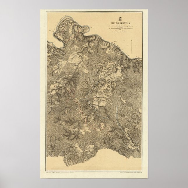 The Wilderness, Virginia Poster (Front)