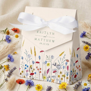 The Wildflower Meadow Wedding Suite - Favour Box
