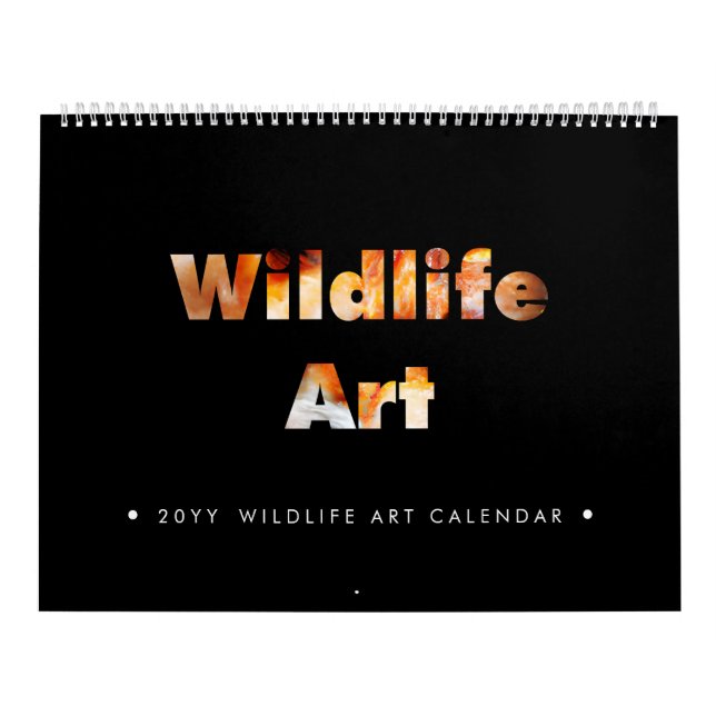 The Wildlife Art Calendar Personalise The Year  (Cover)