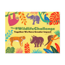 The Wildlife Conservation Special Art Postcard