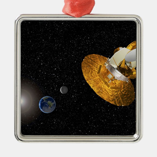 The Wilkinson Microwave Anisotropy Probe Metal Tree Decoration (Front)